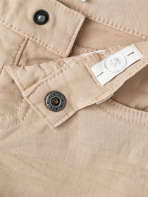 NAME IT Twill Shorts Silas Isak Island Fossil